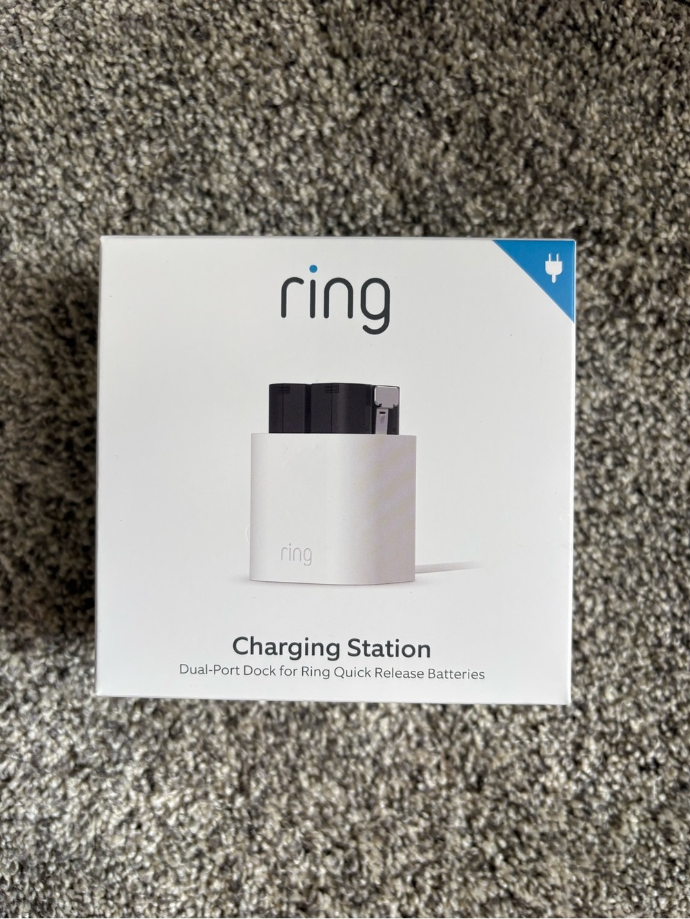 Ring Charging Station Dock in White - Picture 2 of 6